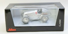 Vintage Schuco Classic MERCEDES GRAND PRIX Metal Model Wind Toy