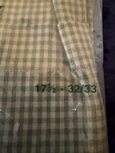 VINTAGE EMBASSY ROW MENS BUTTON DOWN SHIRT NOS - Picture 3 of 9