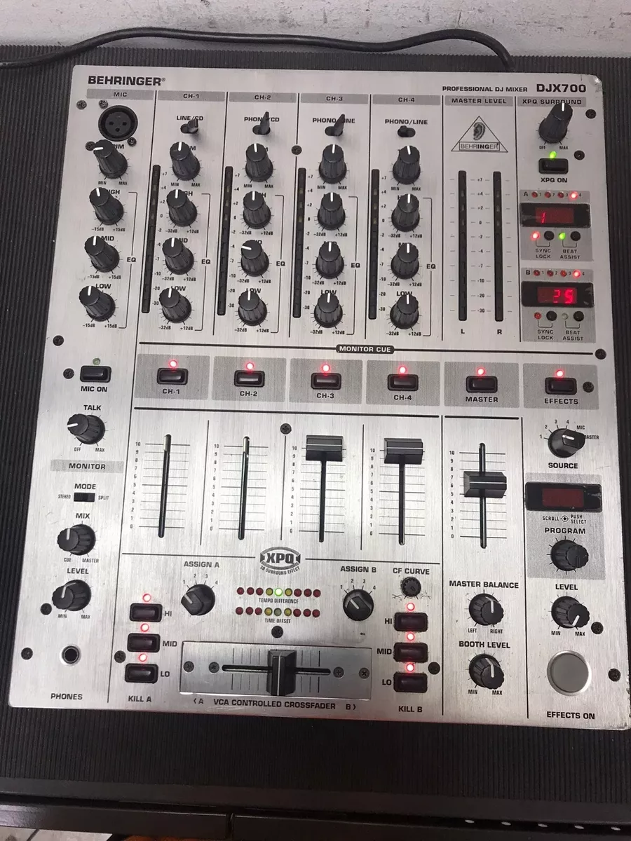 Behringer DJX700 Professional DJ Mixer w/Cord *Parts