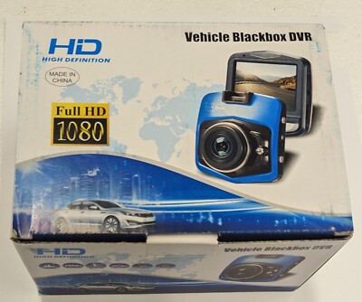 Vehicle Blackbox DVR (Black) (Full HD 1080) 2.4 in. Display Screen Dash Cam. NIB
