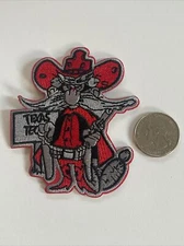 TT Texas Tech Red Raiders Vintage Embroidered Iron On Patch 3” X 2.75”