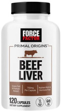 Primal Origins Beef Liver - 3,000 MG per Serving 120 Capsules 