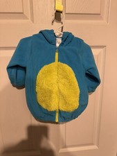Carter's Blue Little Lil Monster Costume Toddler Size 12 Months Top Ony