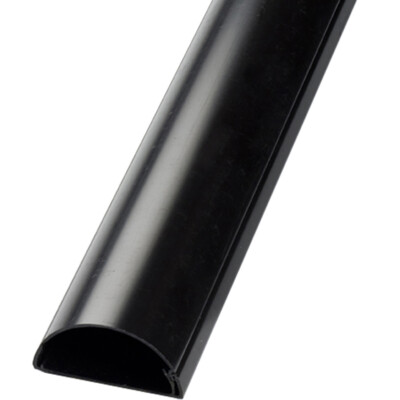 50 cm 50 mm x 25 mm schwarz Scart/Datenkabel Kanal Leitung Abdeckung AV TV Wand