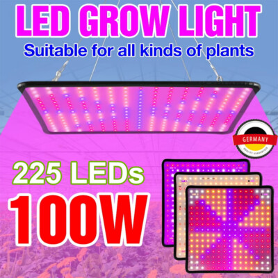 1000W LED Grow Light Lamp Pflanzenlampe Vollspektrum Pflanzenlicht Pflanzenleuch