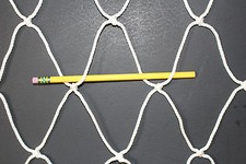 16' x 8' EXTRA HEAVY DUTY SOCCER HARD IMPACT NYLON  4 M.M. NETTING 4" MESH 48