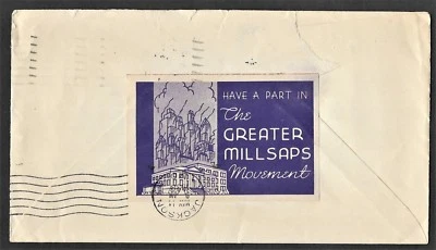 Greater Millsaps Movement was to Promote Free Housing Henry M. Bullock Letter - Image 1 of 3