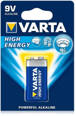 Varta 9V Block-Batterie 9V e-Block 4922