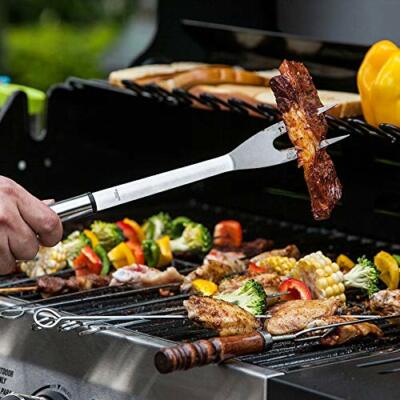 Accessoires de barbecue, outils de barbecue en acier inoxydable, outils