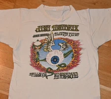 1973 JIMI HENDRIX vintage rare 70's 1970's t-shirt Concert Tour JJ5777