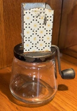 Vintage Nut Grinder And Chopper - Androck - Made In USA - Starburst Design