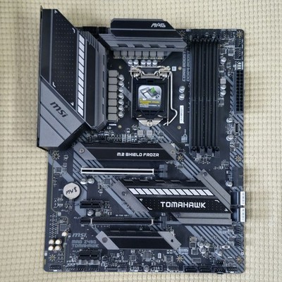 MSI MAG Z490 TOMAHAWK : LGA1200 Z490 ATX DDR4 DUAL LAN, Verified Working
