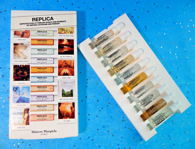 10pc Maison Margiela Replica EDT Memory Box Perfume Sample Discovery Set