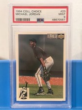 Michael Jordan 1994-95 Upper Deck Collector's Choice #23 PSA 9 HOF Graded