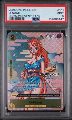 O-Nami (CS 25-26 Event Pack) OP06-101 One Piece Promotion Cards