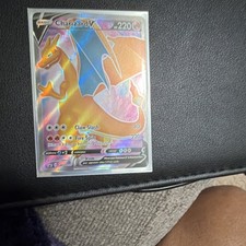 Pokémon Charizard V SWSH260 Sword & Shield Promo Holo 220 HP Trading Card