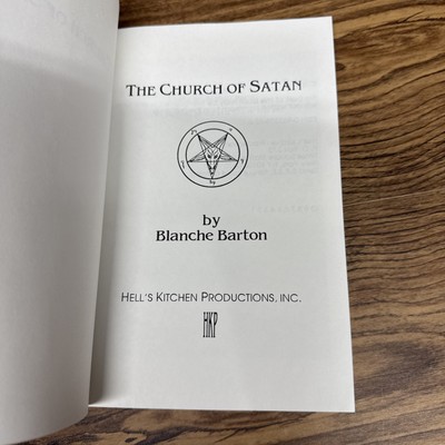 The Church of Satan by Blanche Barton, First 1st Printing