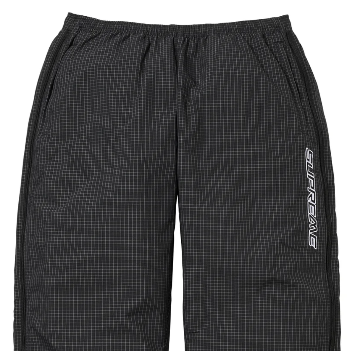 SUPREME RIPSTOP WARM UP PANT (BLACK) (LARGE) SS26 SWEATPANTS LOOSE