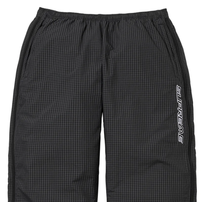 SUPREME RIPSTOP WARM UP PANT (BLACK) (LARGE) SS26 SWEATPANTS LOOSE