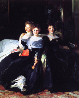 John Singer Sargent Misses Hunter Canvas Print 8x10 Giclee Wall Art Decor