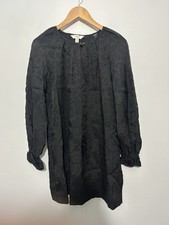 M&S Floral Textured Mini Relaxed Shift Womens Dress Size 12  RRP £49.50