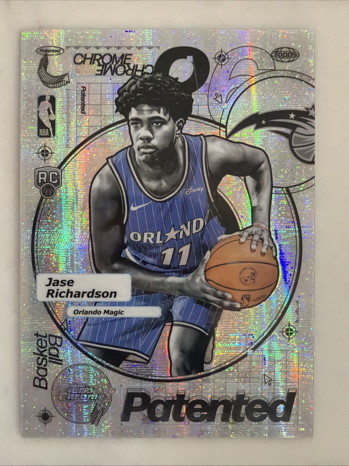 2025-26 Topps Chrome Jase Richardson PATENTED Rookie Case Hit RC SSP