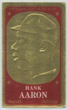 Hank Aaron 1965 Topps Embossed #59 Atlanta Braves - GD (MK)