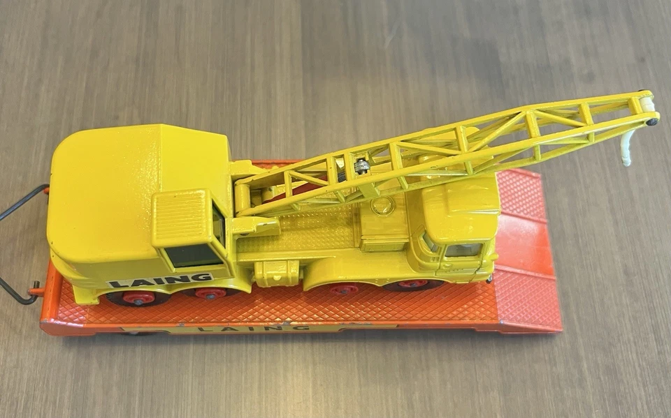 Grúa móvil Lesney Matchbox LAING King Size Scammell 6x6 tractor cargador ¡BONITA!(D) Foto 3 de 4