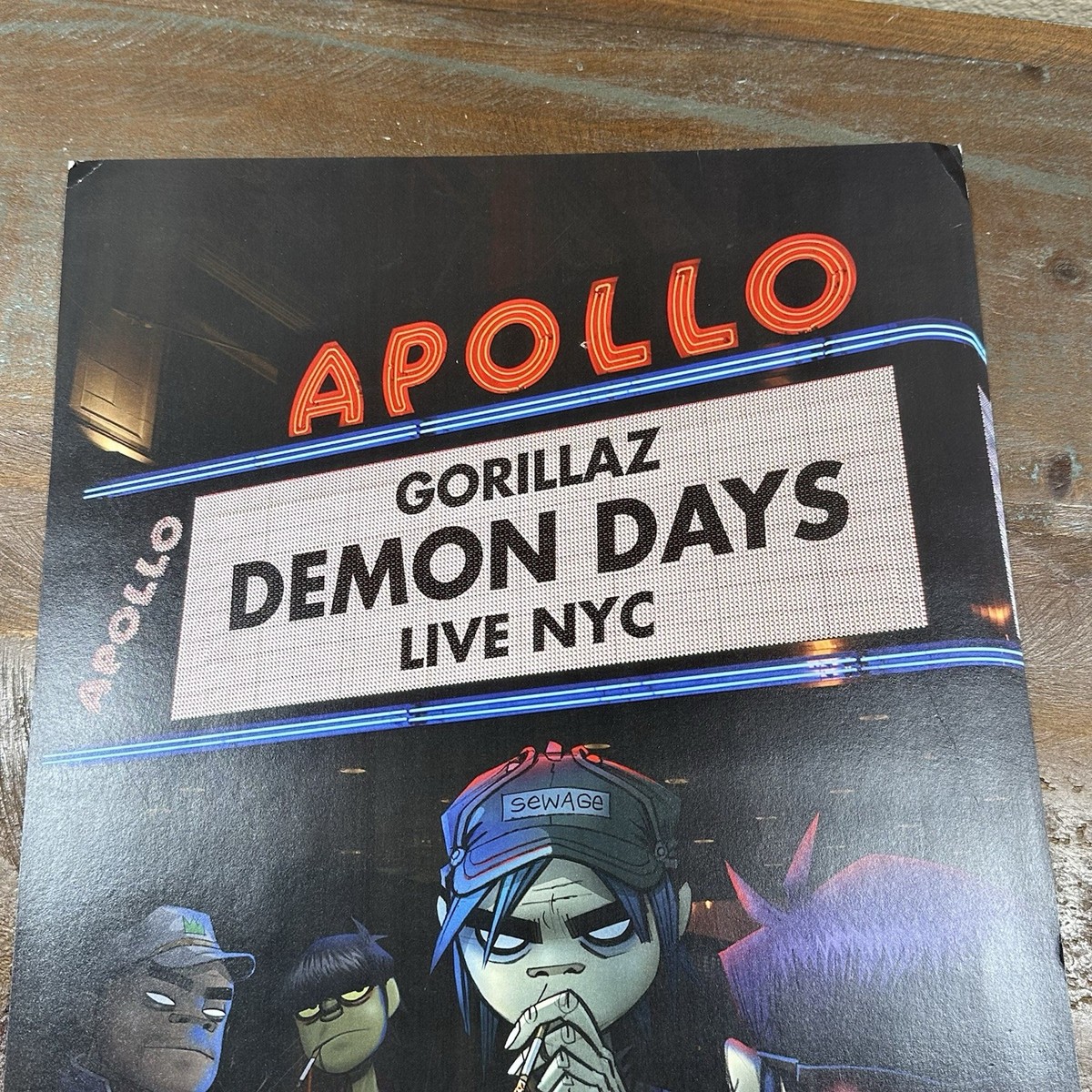 Gorillaz レコード　Demon Days Live From ゴリラズ Gorillaz Demon Days Live From The Apollo Theater Vinyl