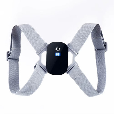 Smart Posture Corrector Back Brace LCD Sensor Vibration Reminder Adjustable 8