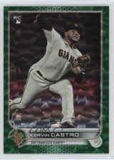2022 Topps Series 2 Green Foilboard 392/499 Kervin Castro #413 6z2