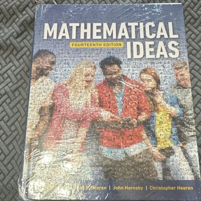 Mathematical Ideas Fourteenth Edition Hardcover by Hornsby Pearson English