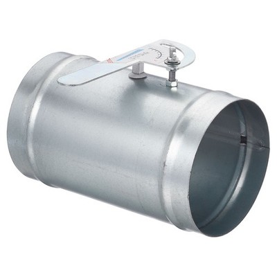 5'' HVAC Duct Manual Volume Damper with Sleeve Metal Adjustment Backdraft Damper