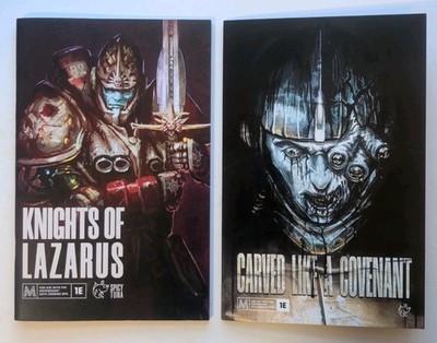 Mothership 1E Lot of 2: Knights of Lazurus + Carved Like a Covenant Bundle - New