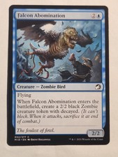 Falcon Abomination 52 Innistrad: Midnight Hunt Magic: The Gathering Common LP