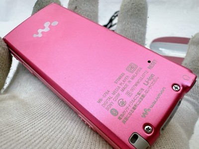 Sony Walkman NW-S764 Digital Media Player Pink 8GB w/Cable Speaker