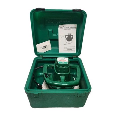 Vtg 1996 TURTLE WAX 10'' Random Orbital Waxer Hard Case 10TW - TESTED Made In USA