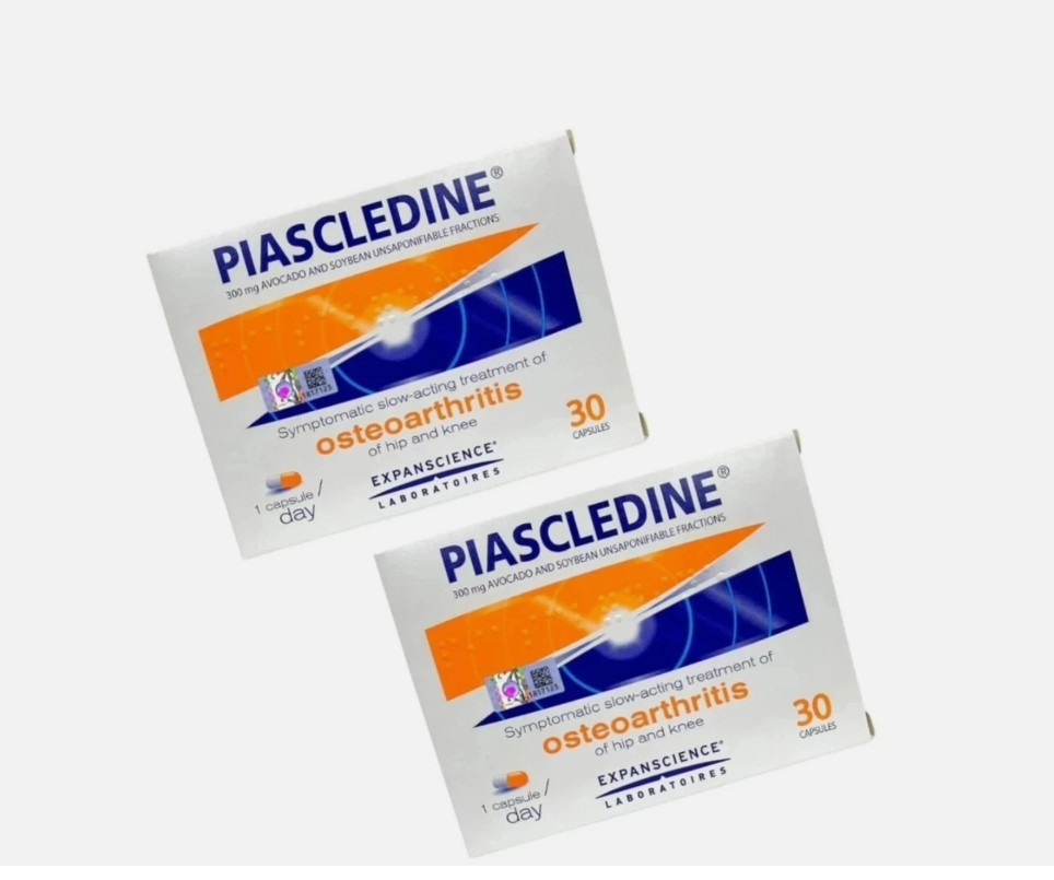 2 Box PIASCLEDINE 300mg Anti-rheumatic Osteoarthritis Joint-Pains 30 Capsules