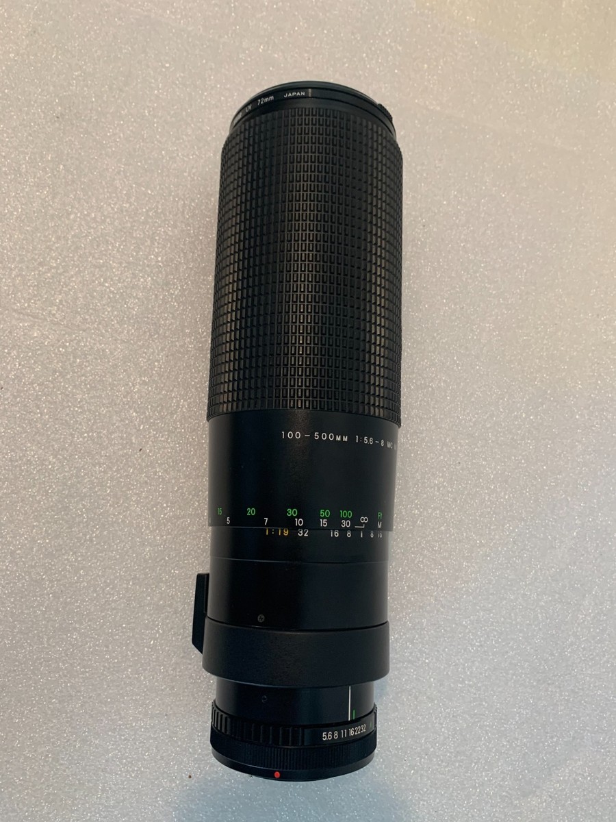 Super Cosina 100-500Mm 15.6-8 Mc Macro With Tripod Seat Fd Mount