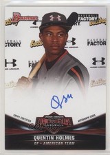2017 Bowman Draft Under Armour All-America Game /199 Quentin Holmes Auto 0f8