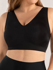 Truekind Everyday Comfort V-Neck Bralette