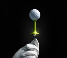 Premium Metal  Urethane Golf Tee Set - Stable Low CG Design / 2 Sizes Included