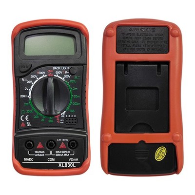 Digital Multimeter Messgerät Voltmeter Strom Amperemeter Kapazität Profi Prüfer