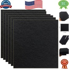 Eco-Friendly Activated Carbon Cat Litter Box Filters - 6 PCS for Odor Absorption