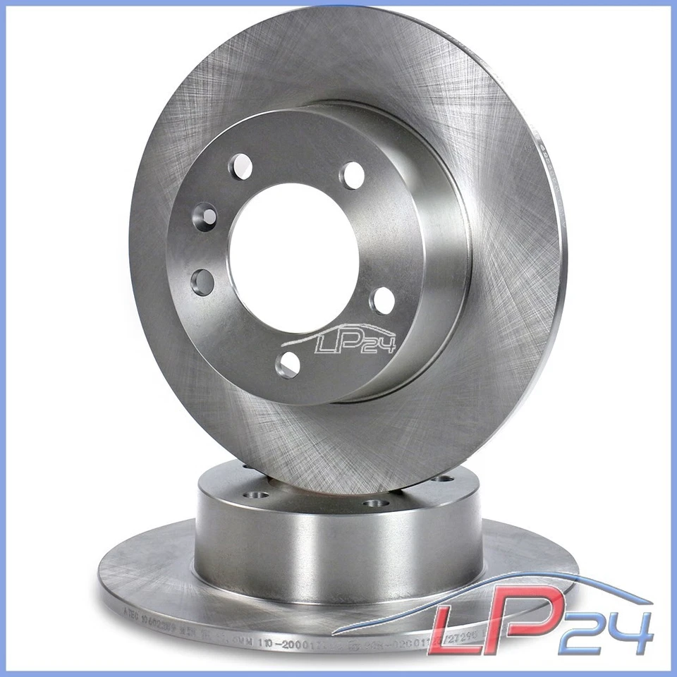 2x DISQUE + 4x PLAQUETTE DE FREIN ARRIÈRE PLEIN Ø305 POUR OPEL MOVANO 1998- - Photo 2/4