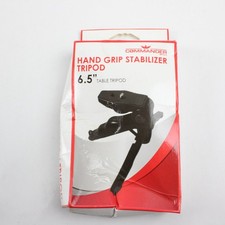 Black Professional Commander Camera Hand Grip Stabilizer 6.5" Tripod