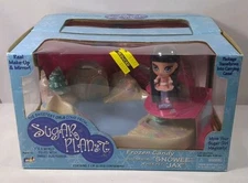 Vintage MGA Sugar Planet Frozen Candy Sugar Girl Snowee & Her Pet Jax Playset