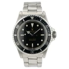 Rolex Submariner "No Date" Black Dial Steel 40mm Automatic Mens Watch 5513