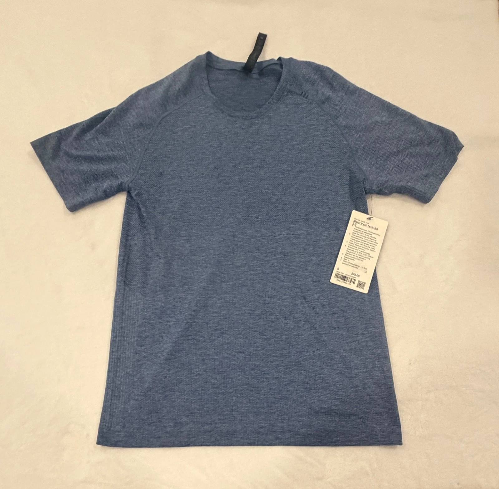 Lululemon Metal Vent Tech Short Sleeve 2.0 Shirt Men’s Small S MDSW/TEMP Blue