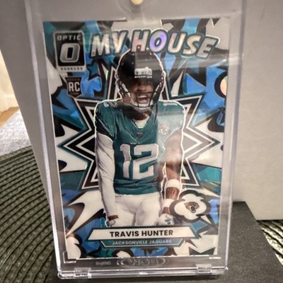 Panini Donruss Optic Travis Hunter Rookie My House Prizm #3 /55 Jaguars 2025